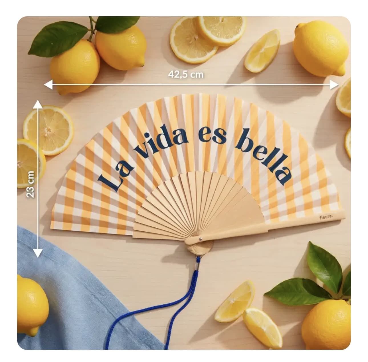 ABANICO “LA VIDA ES BELLA” FISURA - Imagen 4