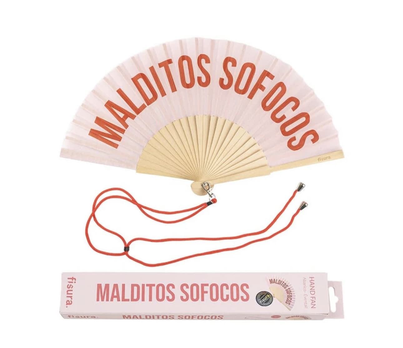 ABANICO “MALDITOS SOFOCOS” FISURA - Imagen 1