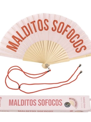 ABANICO “MALDITOS SOFOCOS” FISURA - Imagen 1