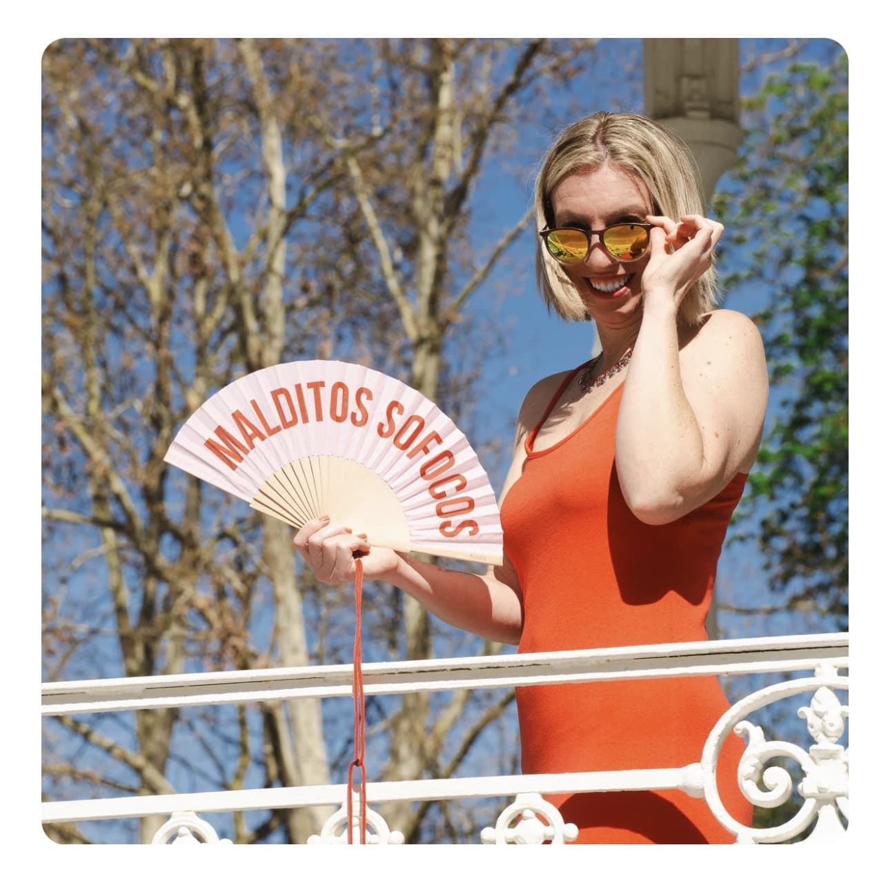 ABANICO “MALDITOS SOFOCOS” FISURA - Imagen 2