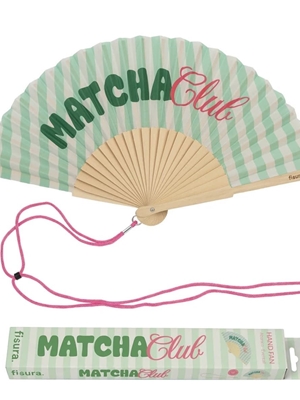 ABANICO “MATCHA CLUB” FISURA - Imagen 1
