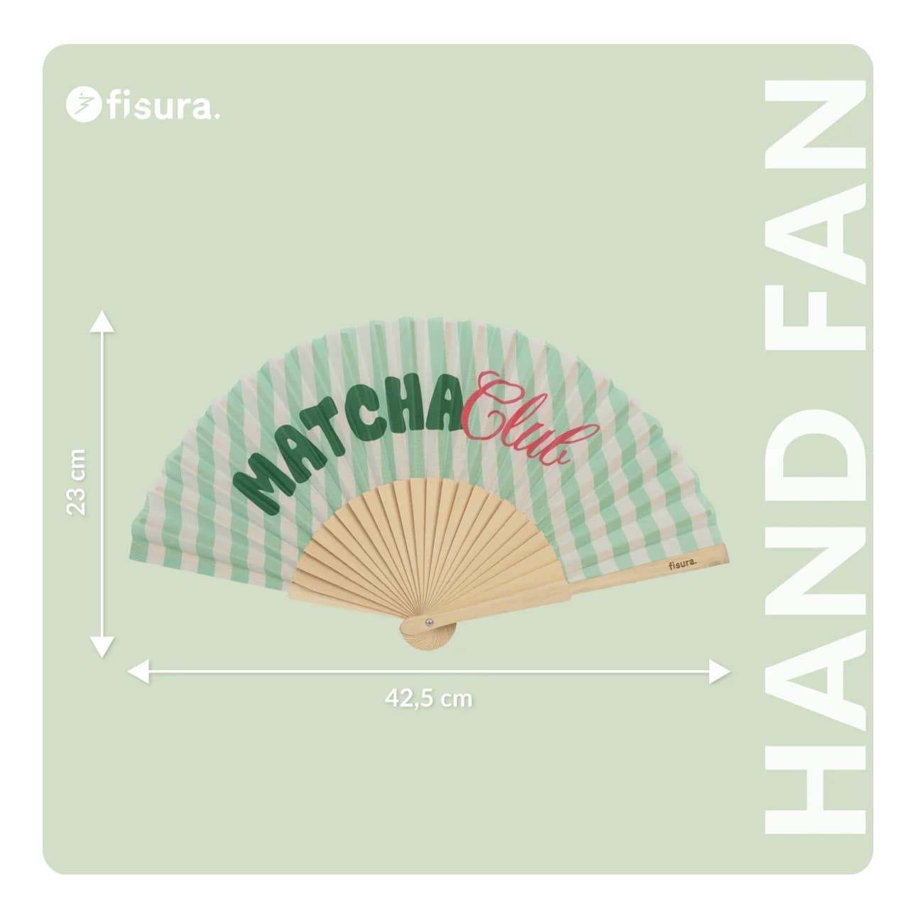 ABANICO “MATCHA CLUB” FISURA - Imagen 5