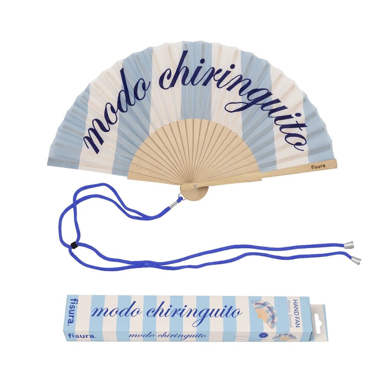 ABANICO “MODO CHIRINGUITO” FISURA - Imagen 1