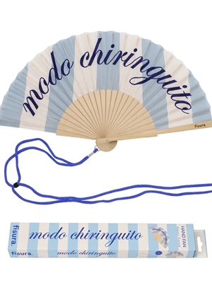 ABANICO “MODO CHIRINGUITO” FISURA - Imagen 1