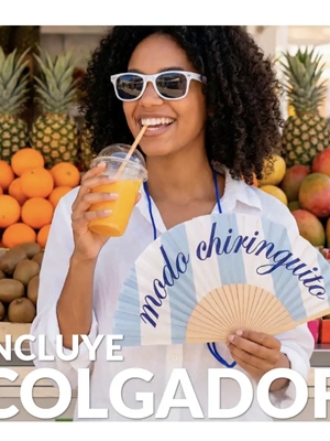 ABANICO “MODO CHIRINGUITO” FISURA - Imagen 2