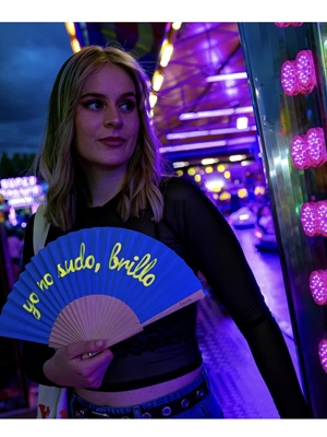 ABANICO “YO NO SUDO BRILLO” FISURA - Imagen 2