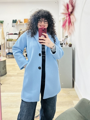 ABRIGO CANDELA AZUL BEBÉ - Imagen 1