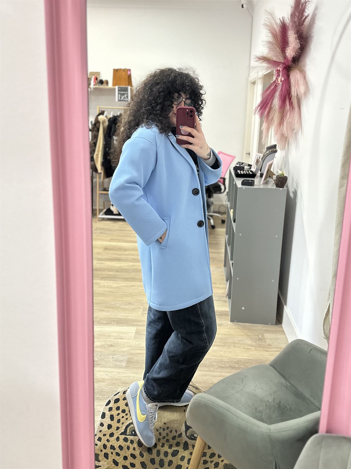 ABRIGO CANDELA AZUL BEBÉ - Imagen 2