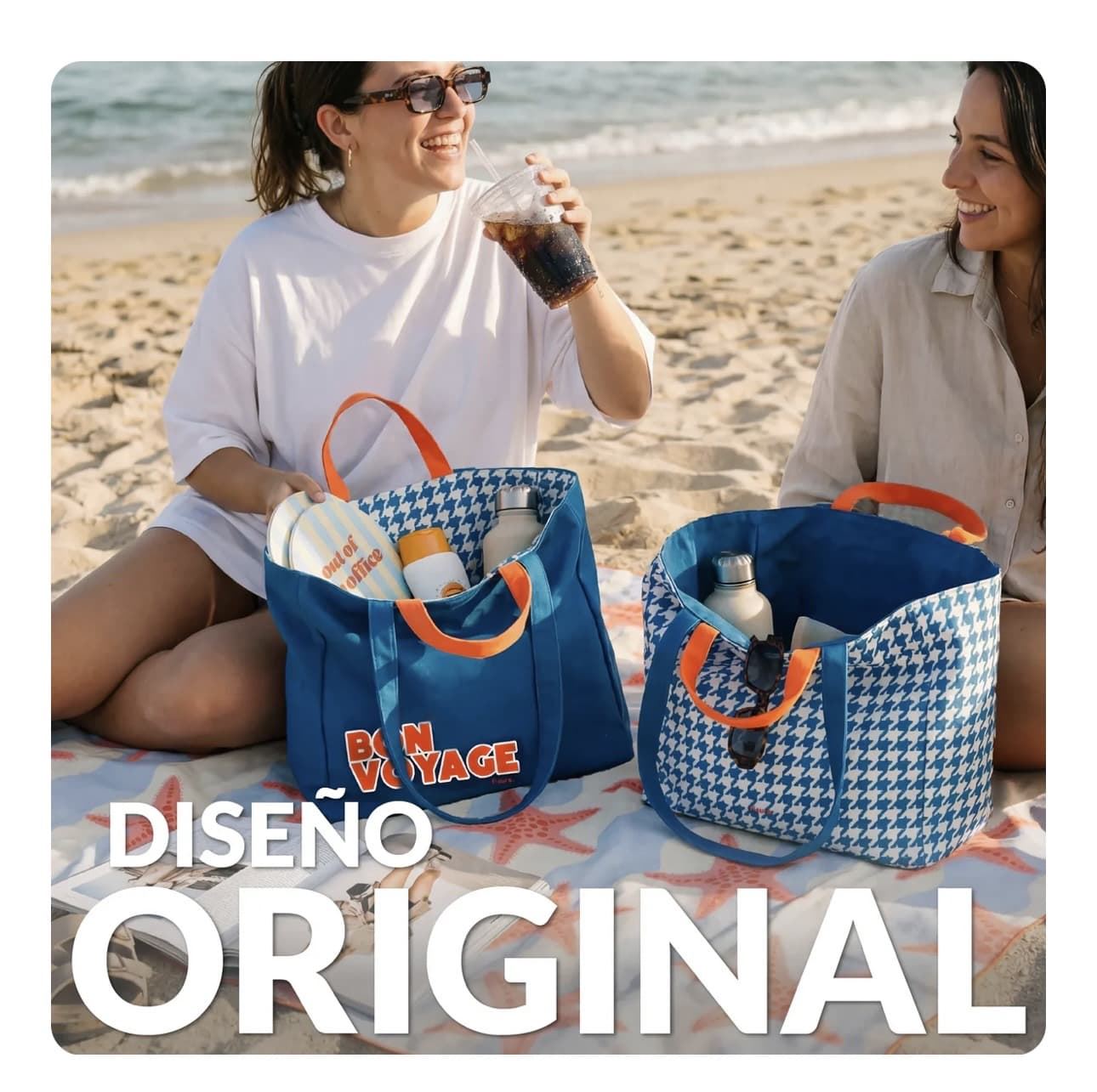 BOLSA DE PLAYA “BON VOYAGE” FISURA - Imagen 2