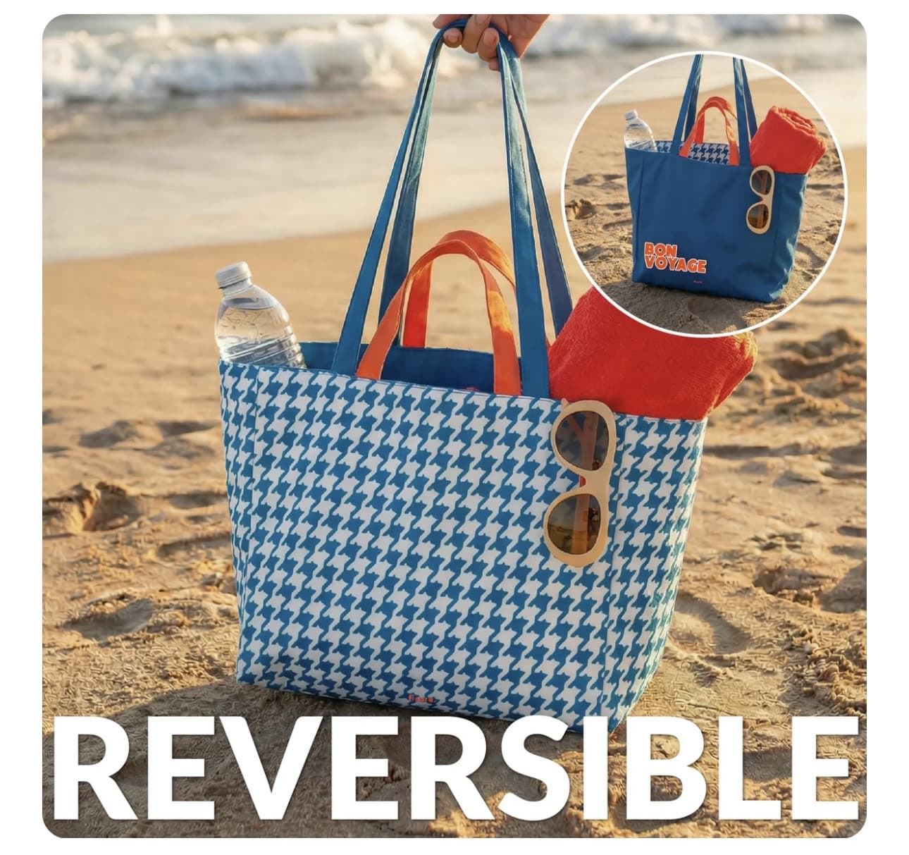 BOLSA DE PLAYA “BON VOYAGE” FISURA - Imagen 3