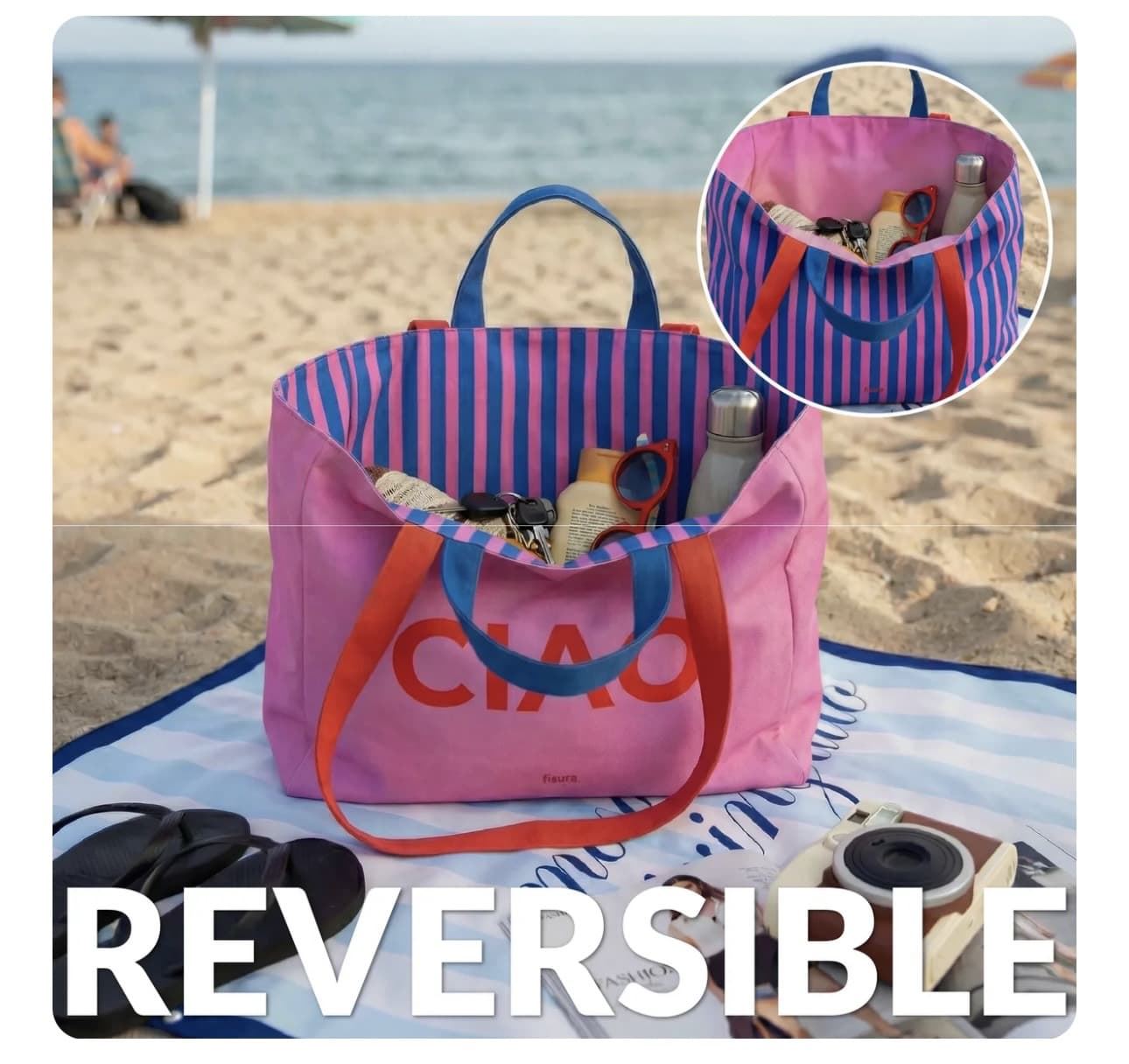 BOLSA DE PLAYA “CIAO” FISURA - Imagen 2