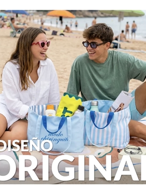 BOLSA DE PLAYA “MODO CHIRINGUITO” FISURA - Imagen 2