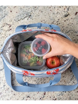 BOLSA TÉRMICA PORTA ALIMENTOS “LANGOSTAS” FISURA - Imagen 2