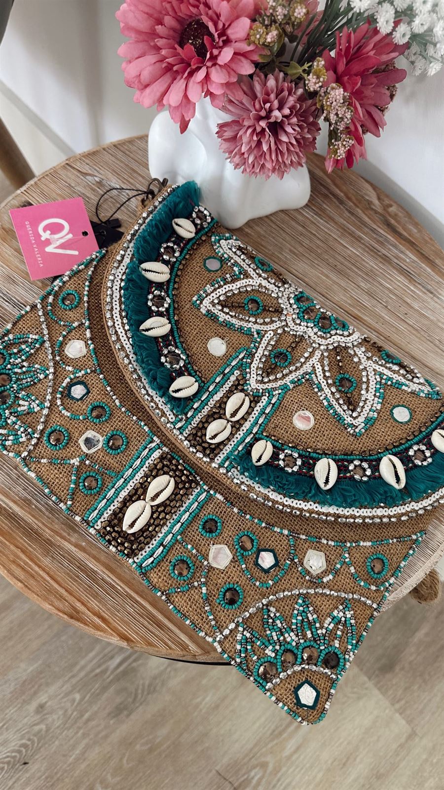 BOLSO BOHO AZUL - Imagen 1