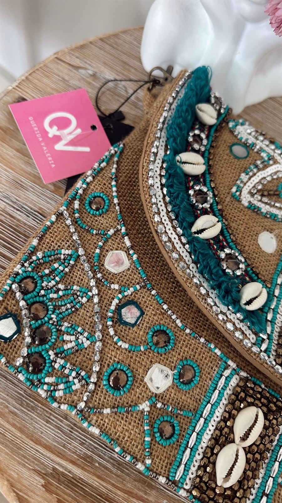 BOLSO BOHO AZUL - Imagen 2