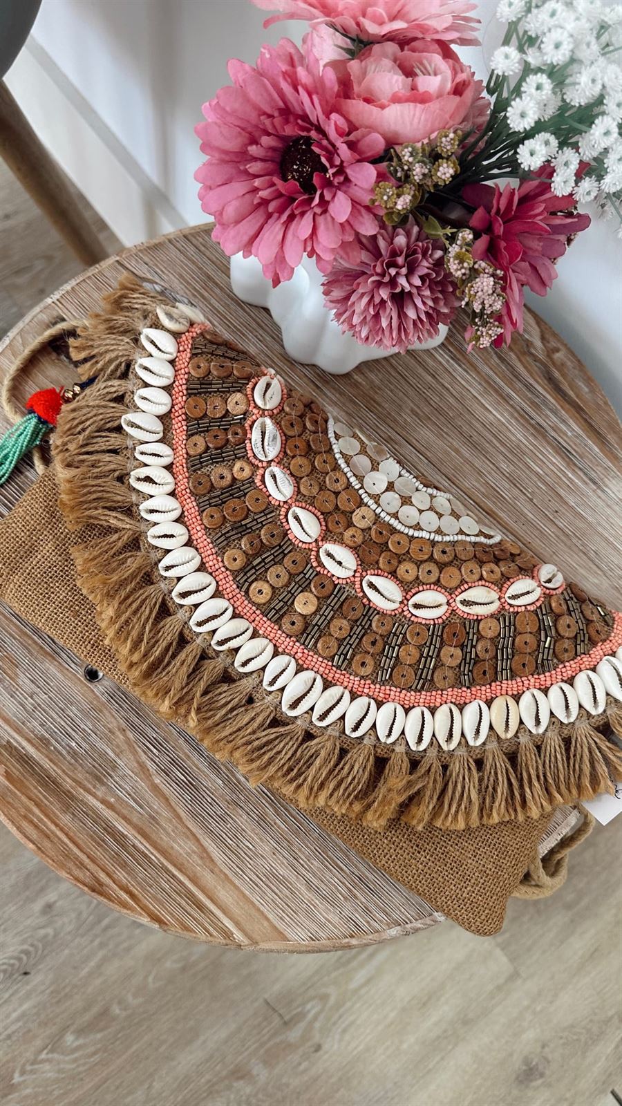 BOLSO BOHO CORAL - Imagen 1