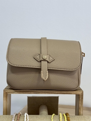 BOLSO MINI BEIGE - Imagen 1