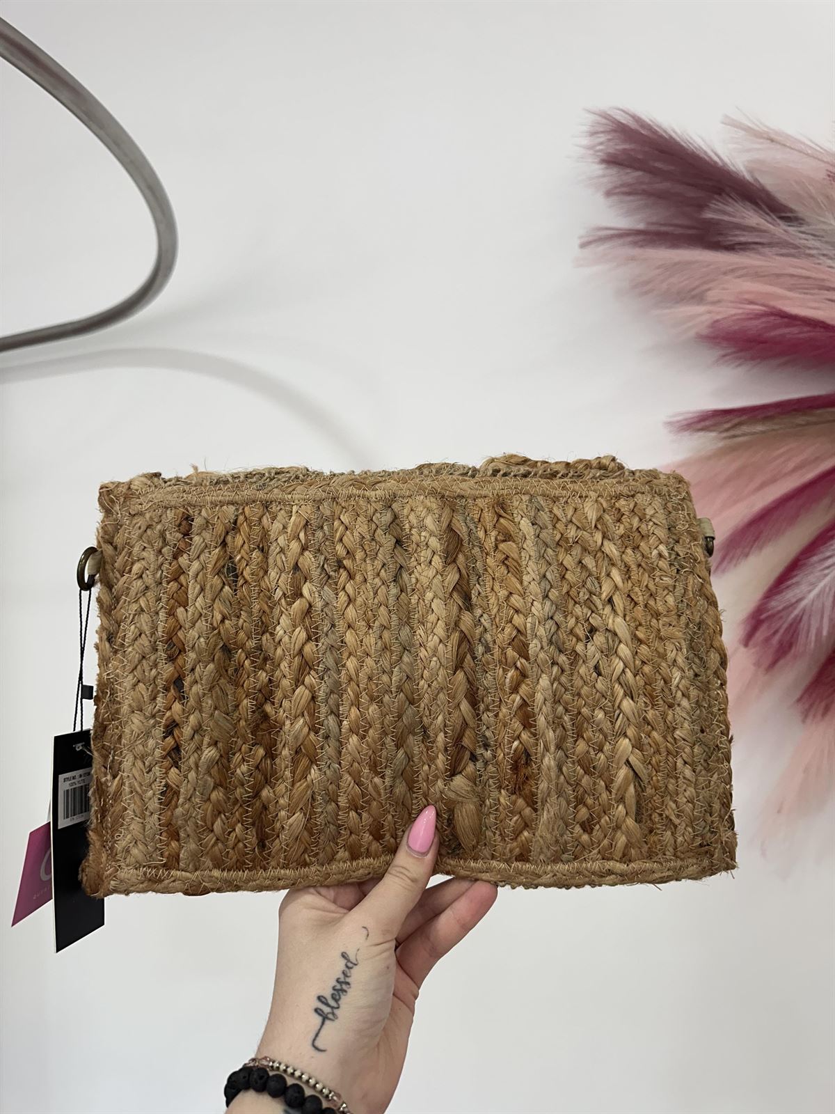 BOLSO SOBRE YUTE - Imagen 4