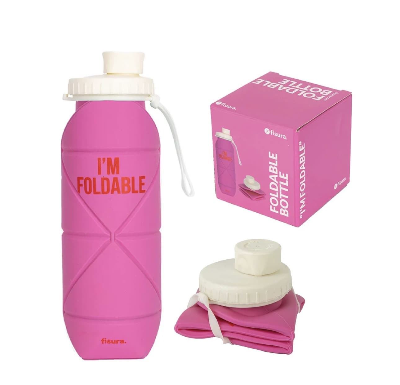 BOTELLA PLEGABLE “I’M FOLDABLE” FISURA - Imagen 1