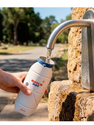 BOTELLA PLEGABLE “MATCH DAY” FISURA - Imagen 2