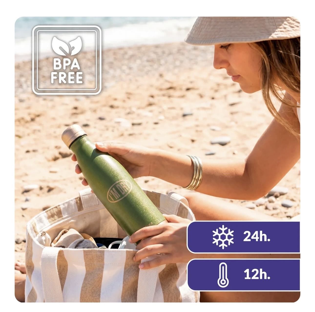 BOTELLA TERMO “I’M DRY” FISURA - Imagen 2