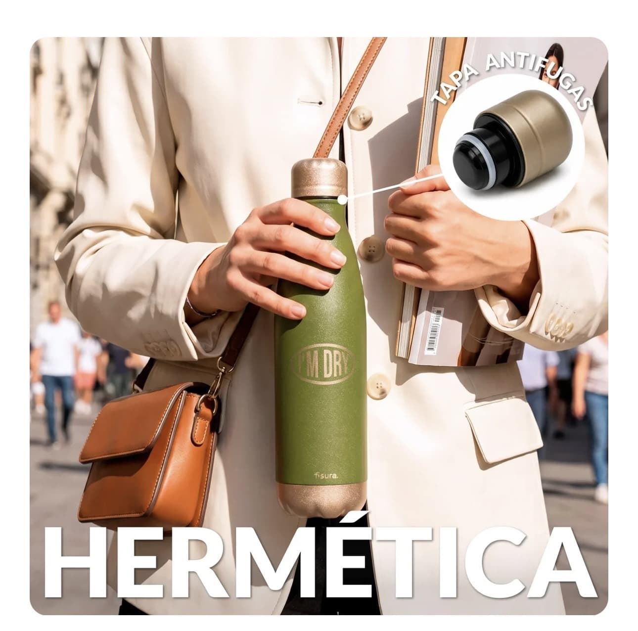 BOTELLA TERMO “I’M DRY” FISURA - Imagen 4
