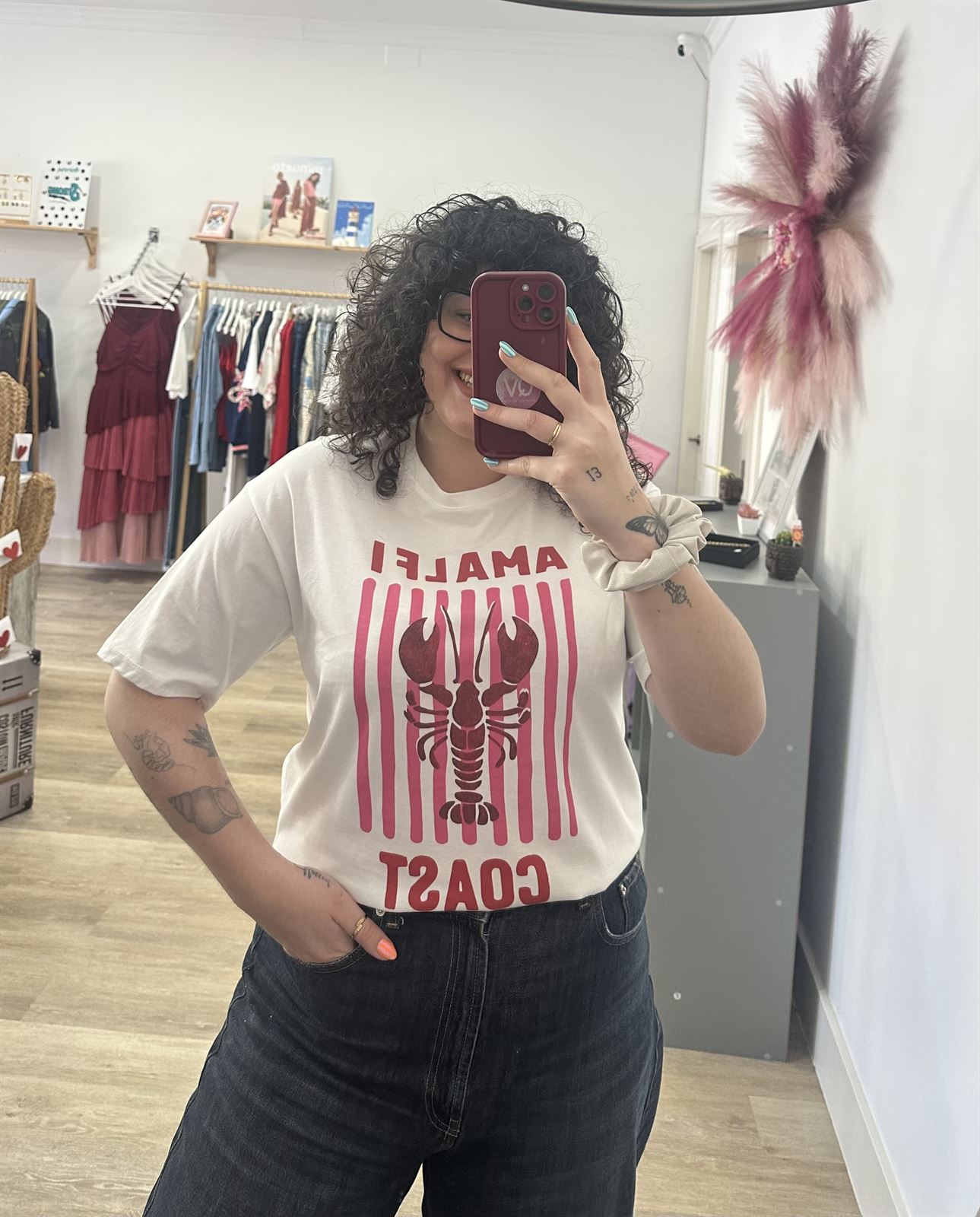 CAMISETA AMALFI LANGOSTA - Imagen 1