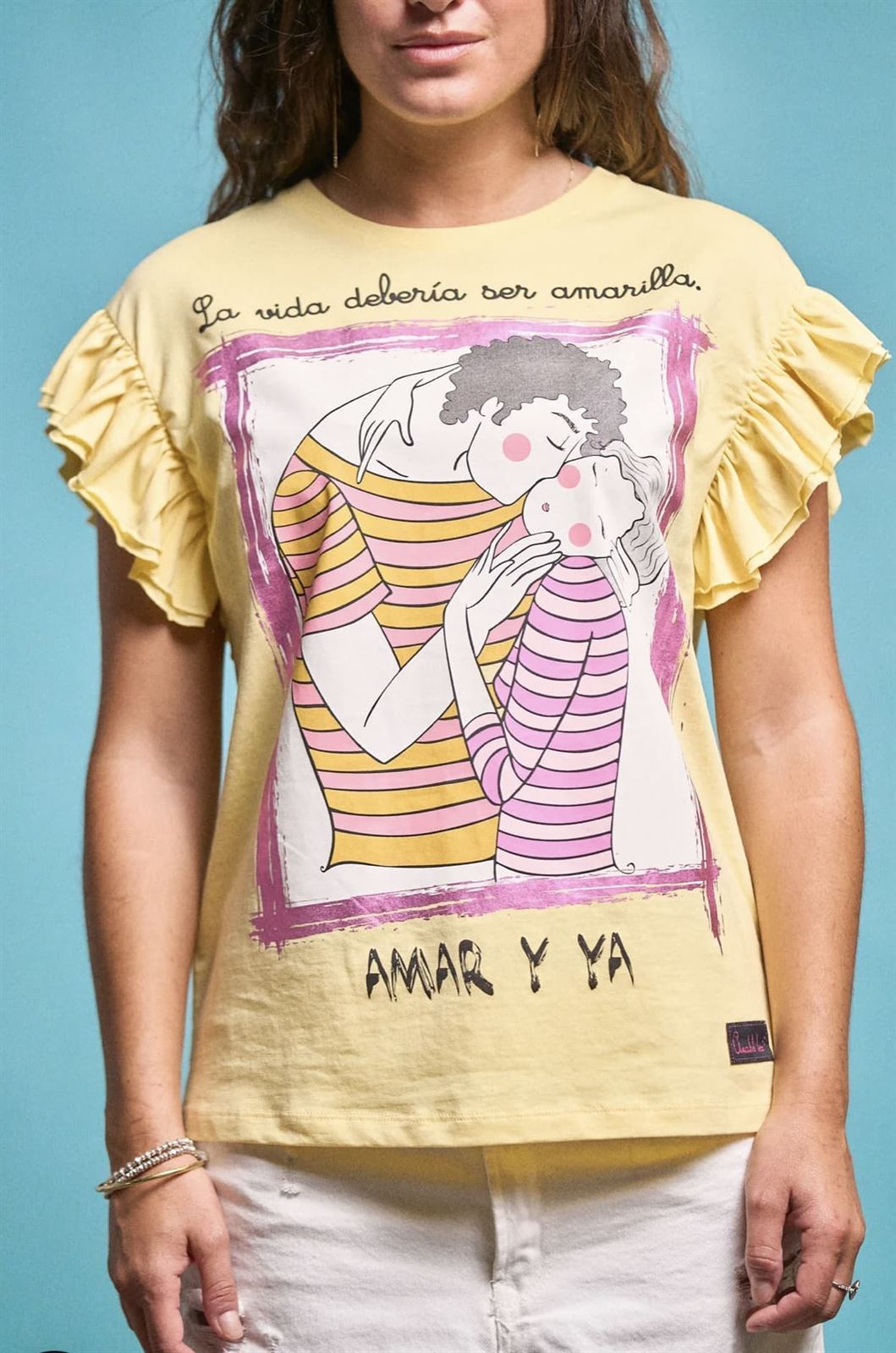 CAMISETA AMAR ANABEL LEE - Imagen 2