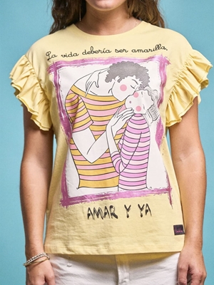CAMISETA AMAR ANABEL LEE - Imagen 2