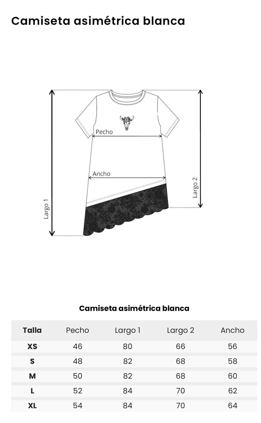 CAMISETA ASIMÉTRICA LOGO MAD INFLUENCE - Imagen 5