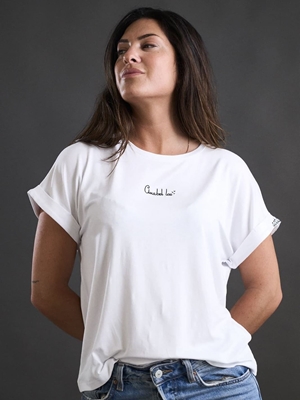 CAMISETA BÁSICA BLANCA ANABEL LEE - Imagen 1