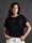 CAMISETA BÁSICA NEGRA ANABEL LEE - Imagen 1