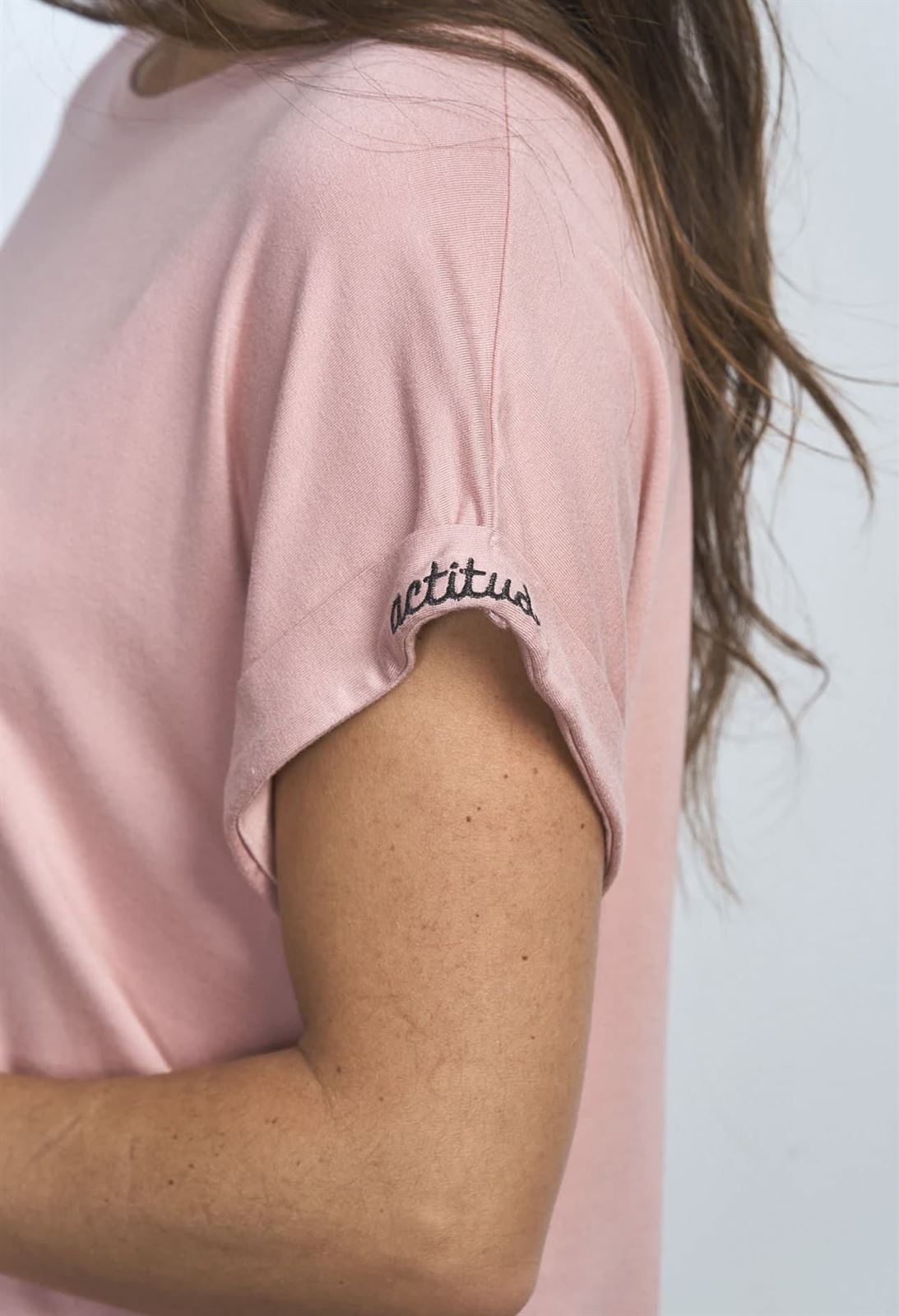 CAMISETA BÁSICA ROSA ANABEL LEE - Imagen 3