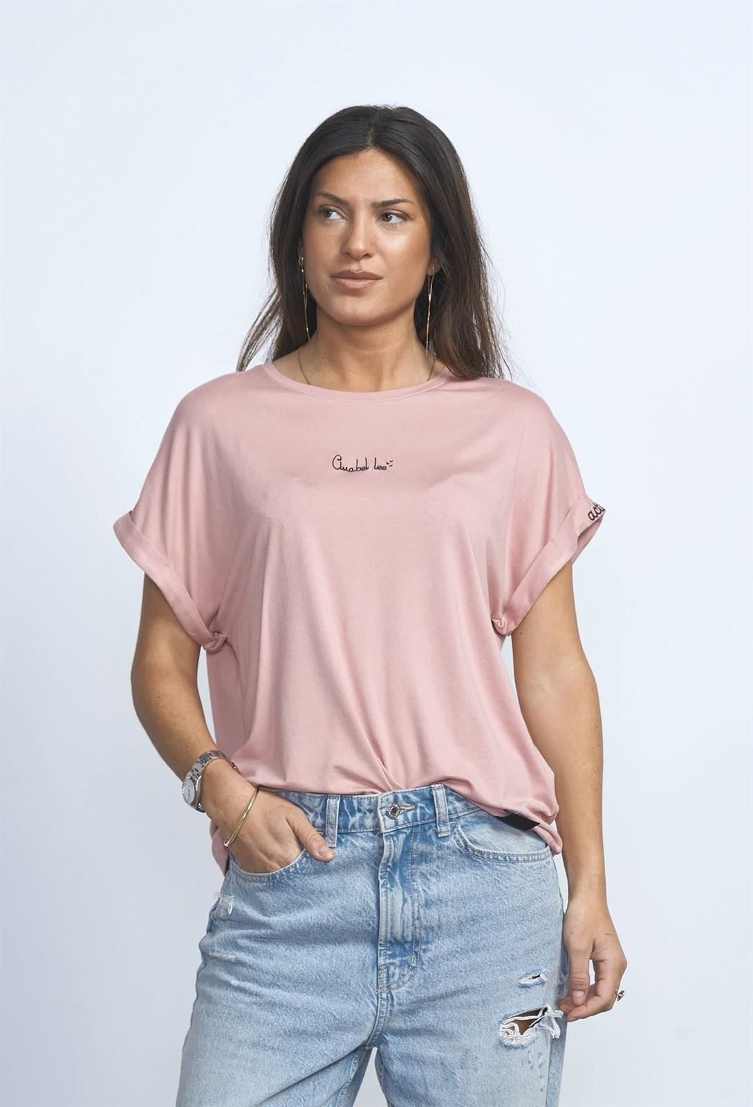 CAMISETA BÁSICA ROSA ANABEL LEE - Imagen 7