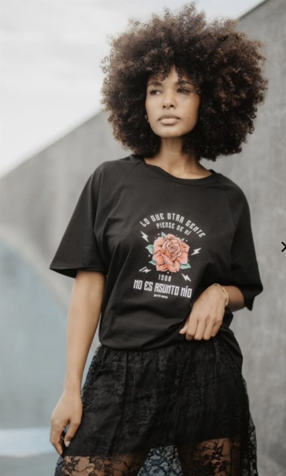 CAMISETA BETTE DAVIS ROSA ANIMOSA - Imagen 2