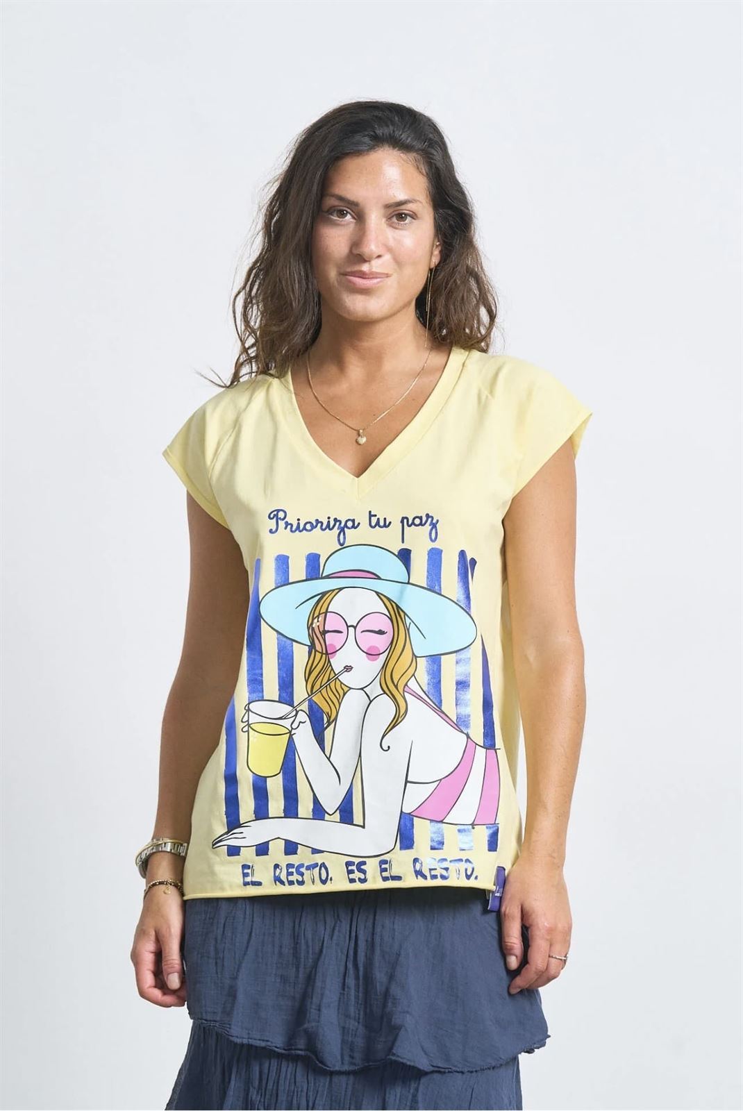 CAMISETA CAPRI ANABEL LEE - Imagen 1