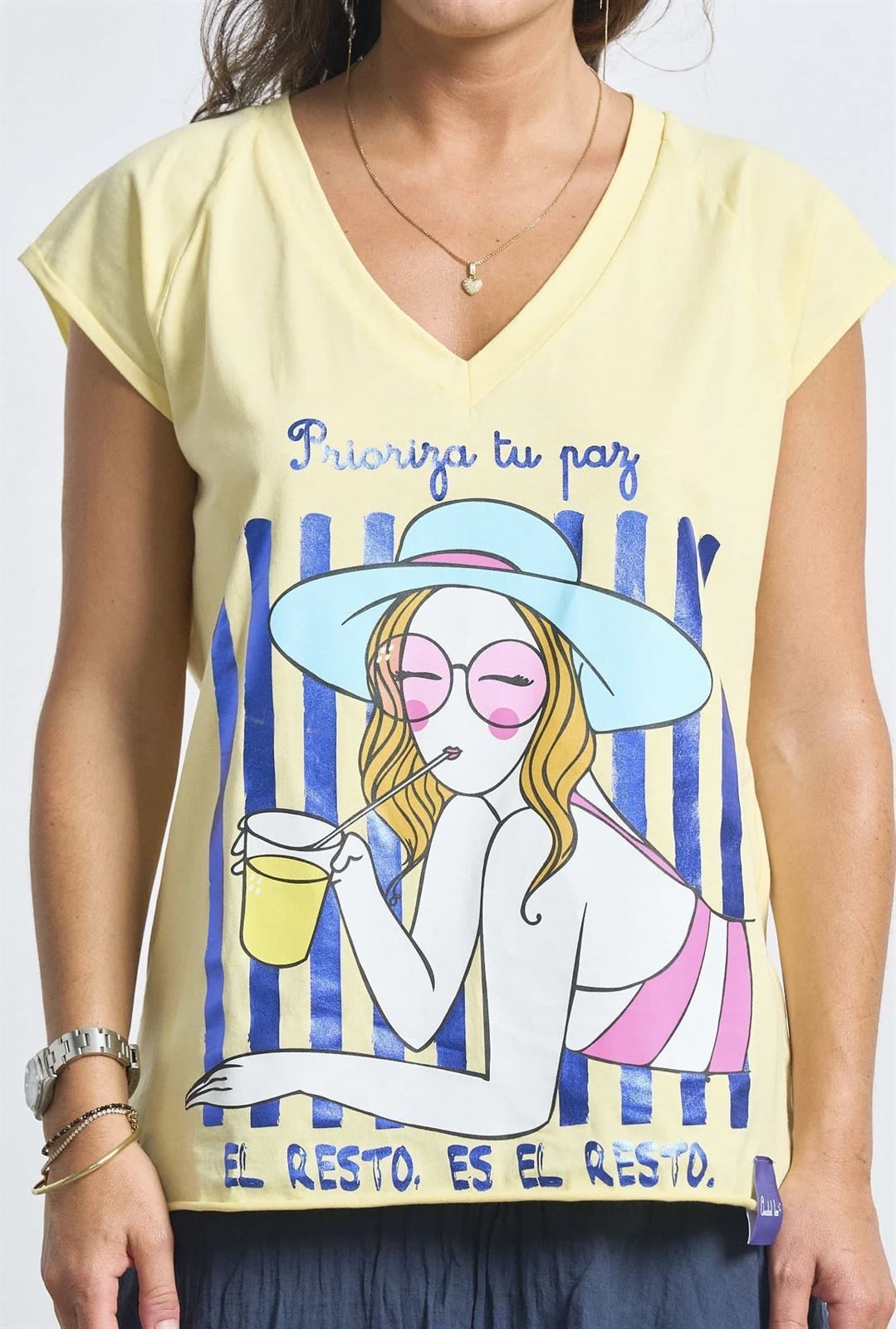 CAMISETA CAPRI ANABEL LEE - Imagen 5