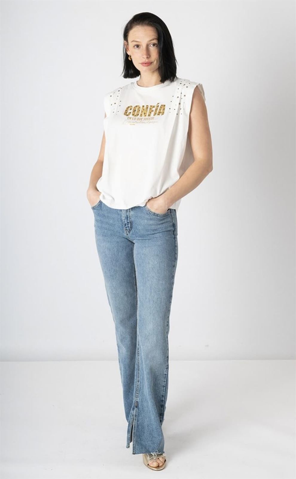 CAMISETA CONFÍA ANIMOSA - Imagen 2