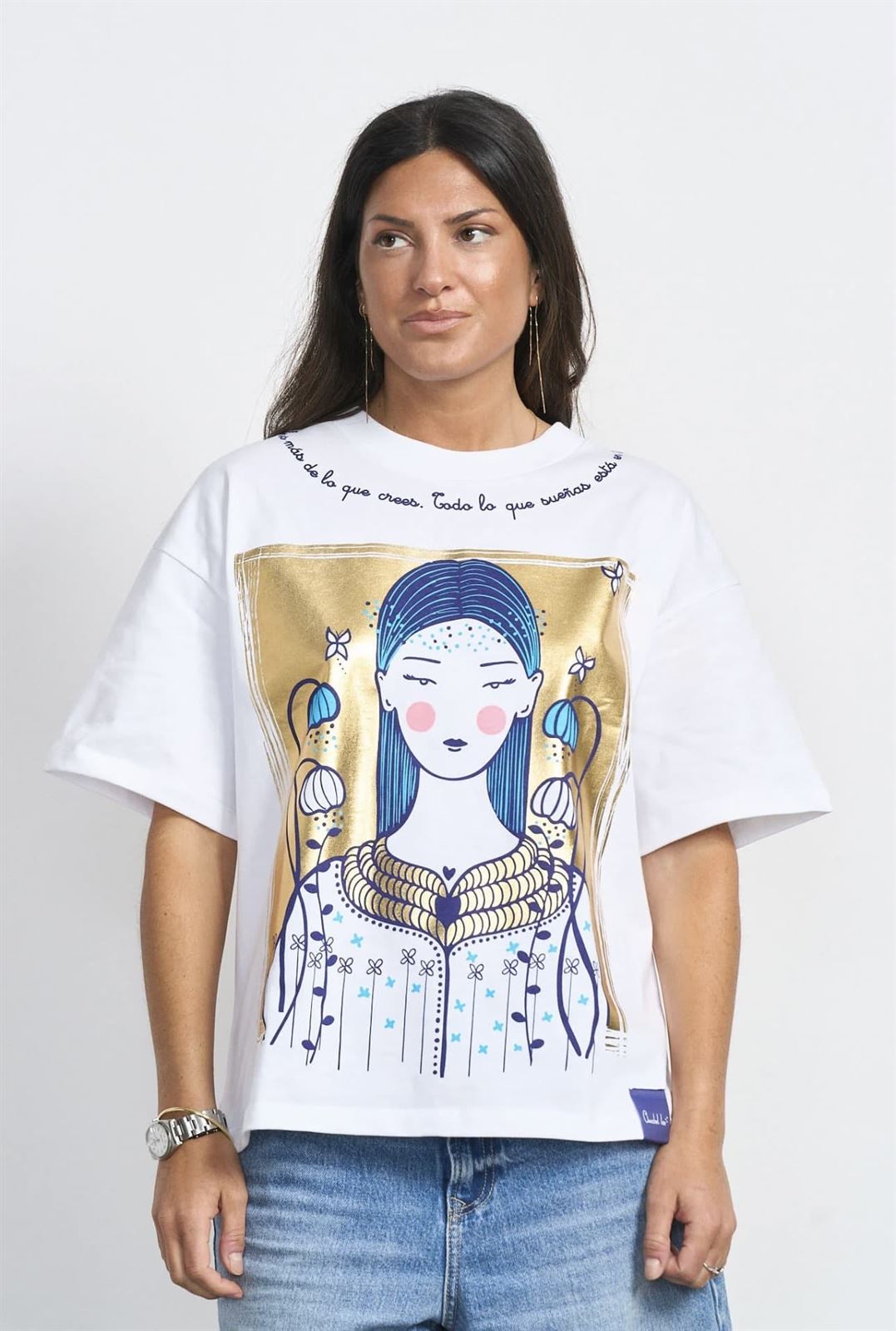 CAMISETA GIZA ANABEL LEE - Imagen 1