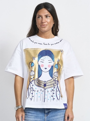 CAMISETA GIZA ANABEL LEE - Imagen 1