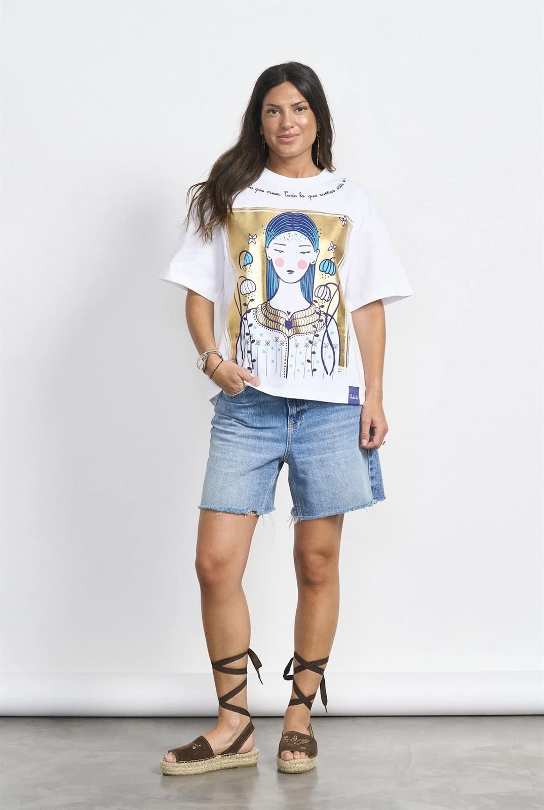 CAMISETA GIZA ANABEL LEE - Imagen 3