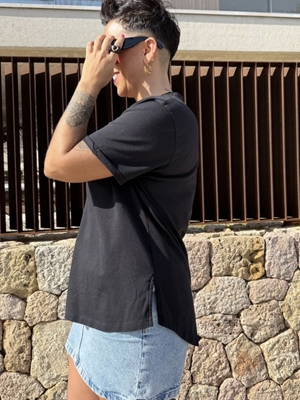 CAMISETA LOGO LILA MAD INFLUENCE - Imagen 2