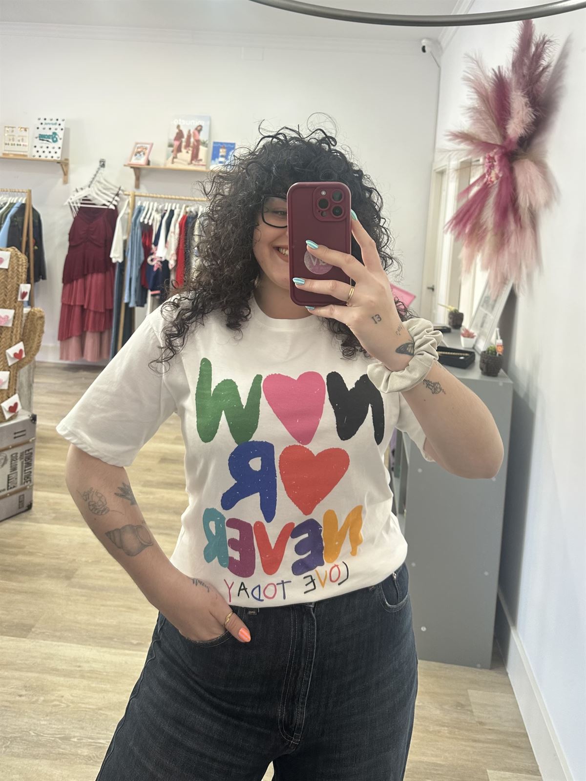 CAMISETA NOW OR NEVER - Imagen 1