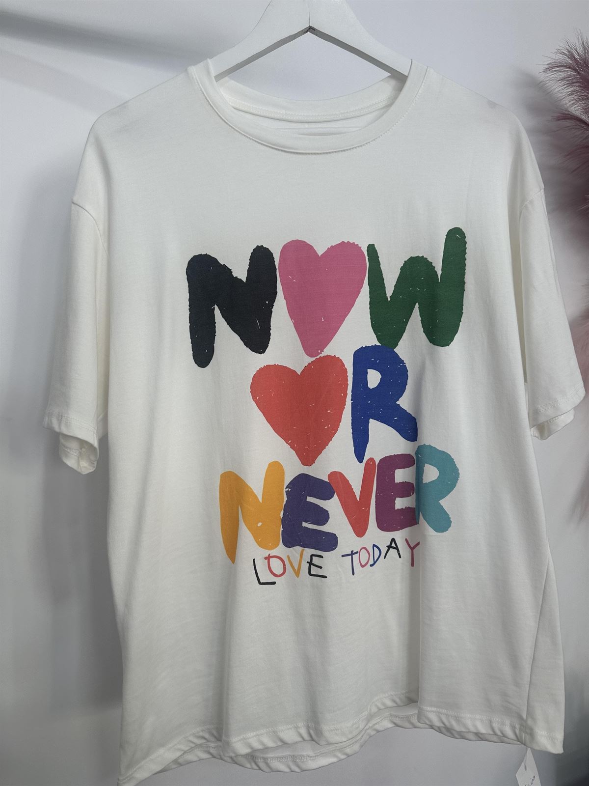 CAMISETA NOW OR NEVER - Imagen 3