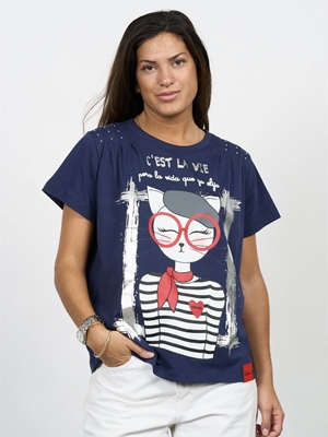 CAMISETA OH LA LA ANABEL LEE - Imagen 1