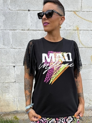 CAMISETA RAYO MAD INFLUENCE - Imagen 1