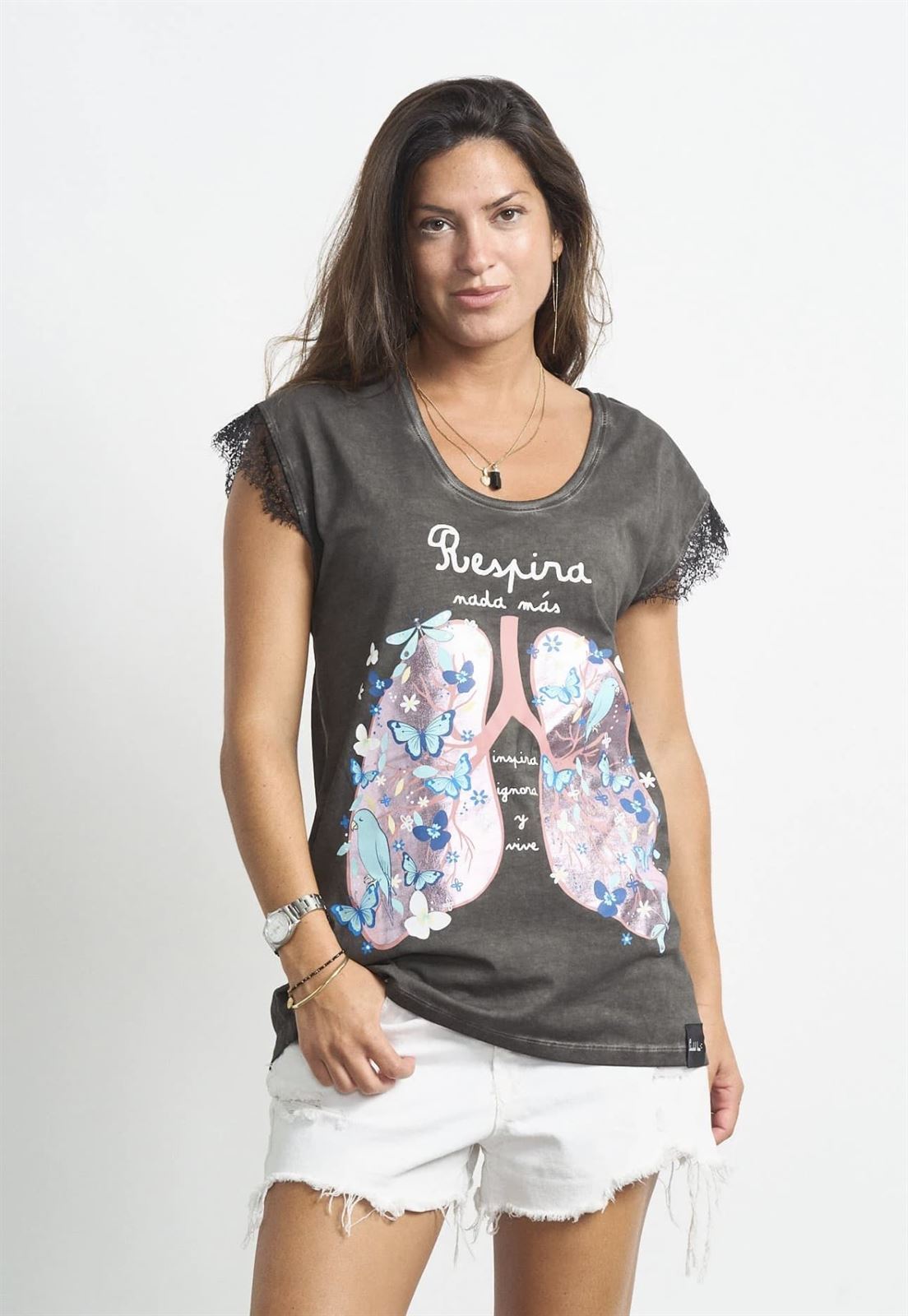 CAMISETA RESPIRA ANABEL LEE - Imagen 1