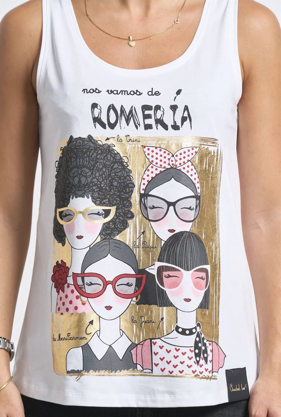 CAMISETA ROMERÍA ANABEL LEE - Imagen 4