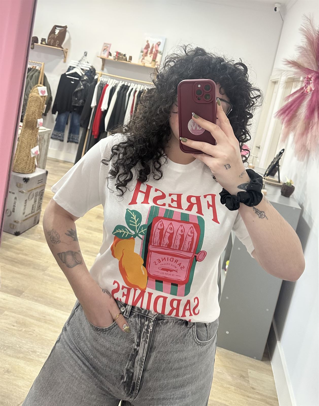 CAMISETA SARDINA LIMÓN - Imagen 4