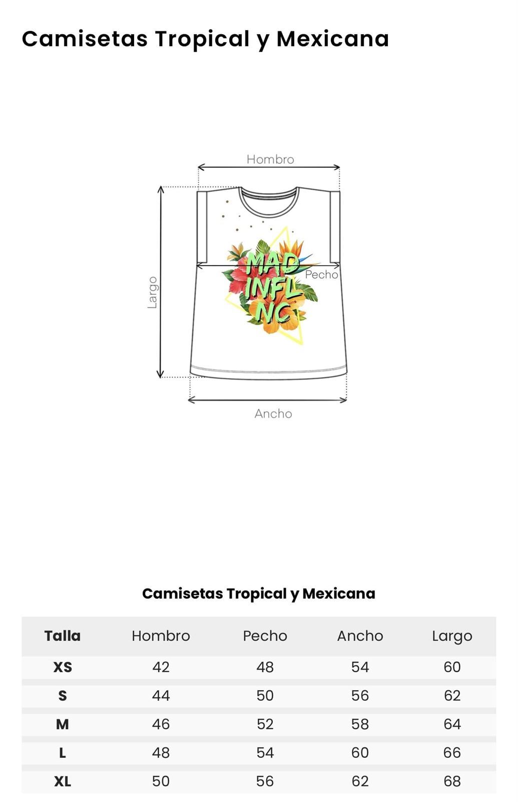 CAMISETA TROPICAL MAD INFLUENCE - Imagen 4
